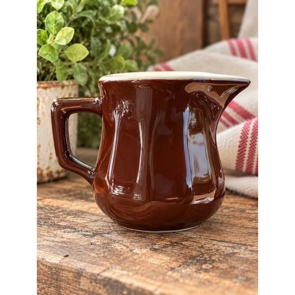 Brown restaurant creamer | 2.5 inches | 017